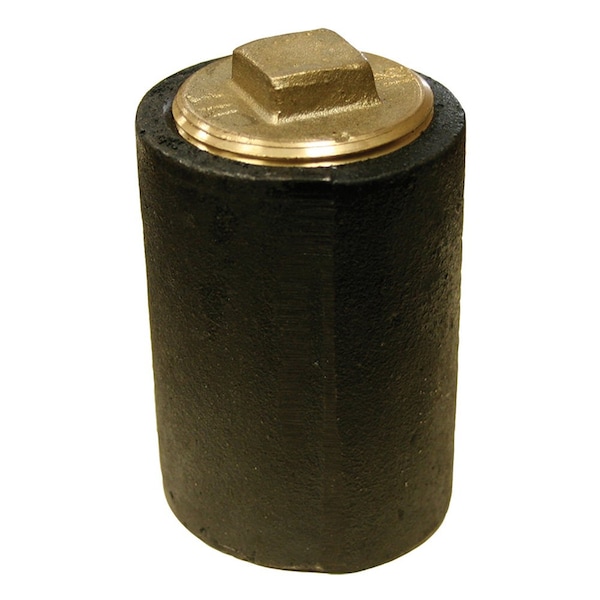6in Plain End Cleanout Long Pattern with 5in Raised Head low sq. Southern Code Plug - 4in Height